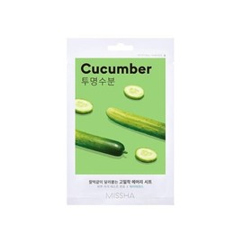 Missha Airy Close-fitting Sheet Mask 1 Sheet (Cucumber) / 미샤 에어리 밀착 시트마스크 1매 (오이)