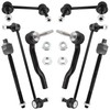 YMAUGP 8Pcs Front and Rear Suspension Kit, Sway Bar Link Tie Rod End For Ford Fusion 2013-2020, Edge 2015-2021 & For Lincoln MKZ 2013-2020, MKX 2016-2018, Continental 2017-2020