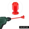 Geieold Epoxy Mixer Attachment for Drill, 12-Piece Set - Helix