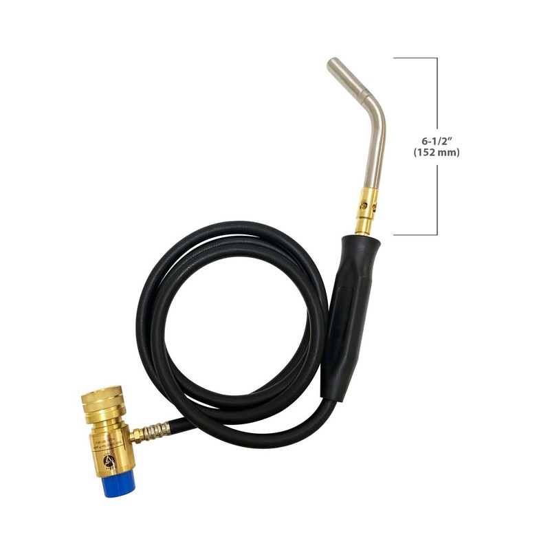 Appli Parts Single Burner Hand Torch with 5 ft Hose
