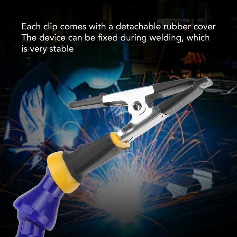 Soldering Helping Hands ABS Flexible Arm Aluminum Alloy Base Third