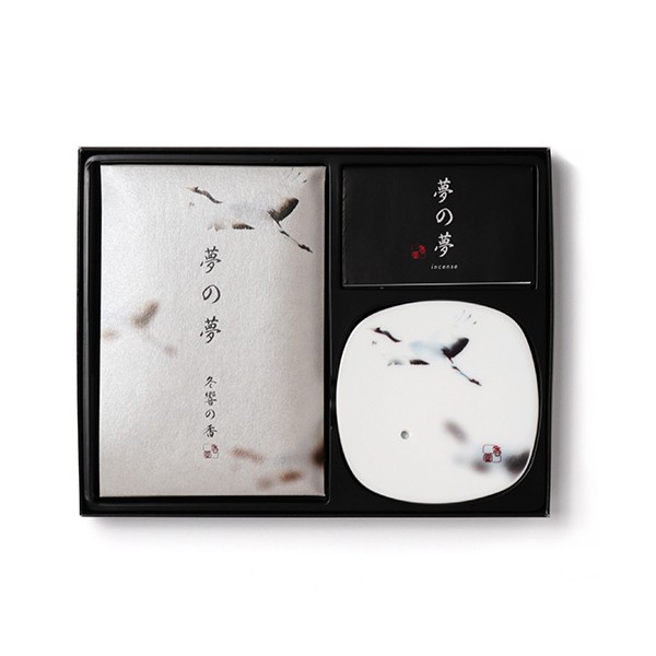 Nippon Kodo YUME-NO-YUME (The Dream of Dreams) GIFT SET - Whooping Crane
