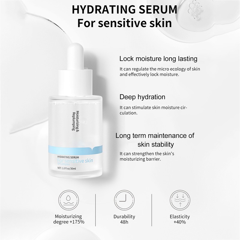4D Hyaluronic Serum Hydrating Repairing Moisturizing Soothe Concentrated Hyaluronic Serum