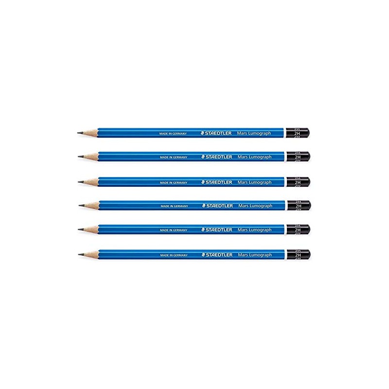 STAEDTLER Mars Lumograph 2H Pencil Blue