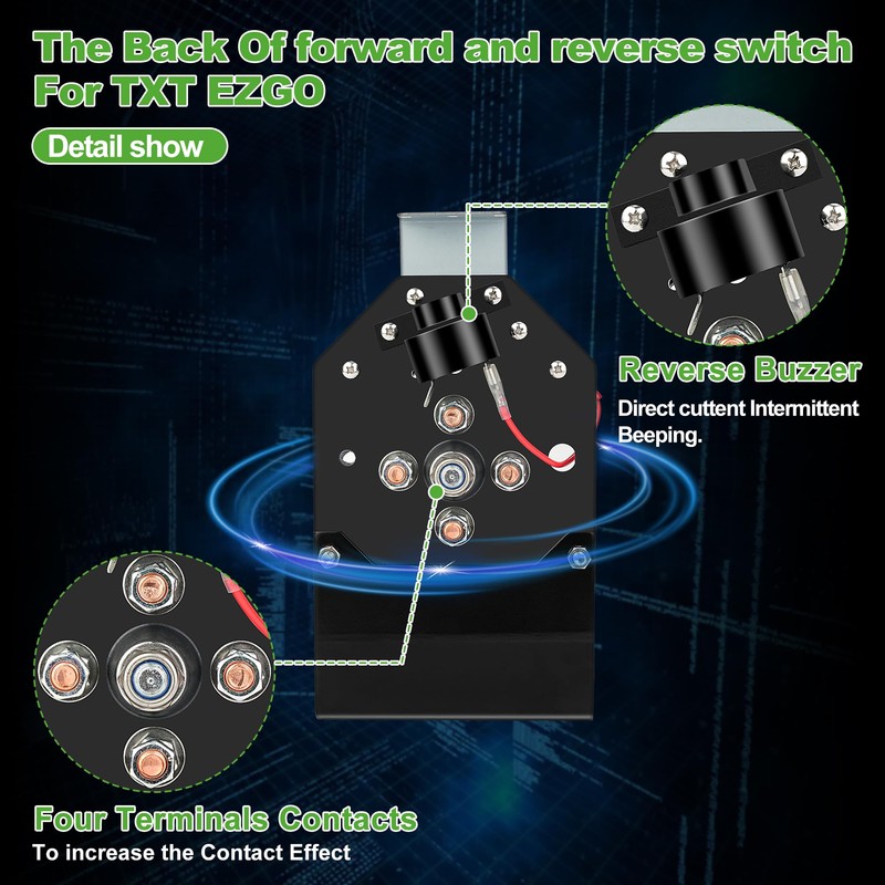 10L0L Forward Reverse Switch Assembly for EZGO TXT 1994-up Golf