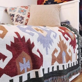 Rug Blanket Sofa Couch Student Promotional Items Camping Blanket Camping Car Park Blanket Leisure Large indians 2ea