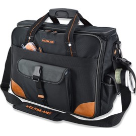 WELKINLAND 88-Pockets Electrician's Tool Bag - Electrician, Technician, HVAC & Laptop Tool Bag