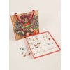 Christmas Necklace Stud Earrings Accessories Gift Set Handheld 25x25x2.5cm