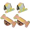 4PC SBC BBC Solid Motor Engine Mount Combo Fits 1973-1990