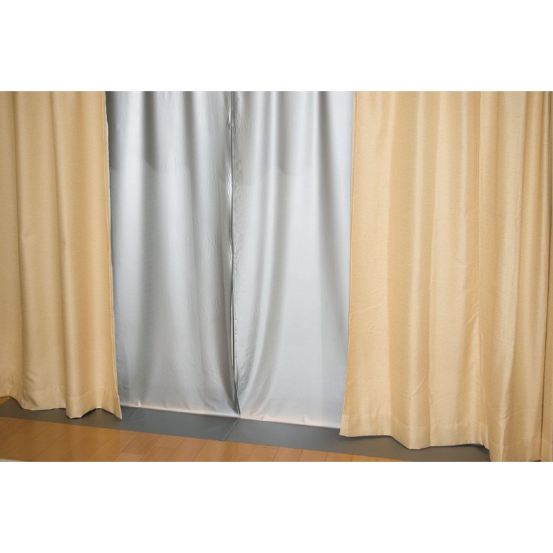 MEIWA Cold Air Barrier Window Curtain for Improved Heating and