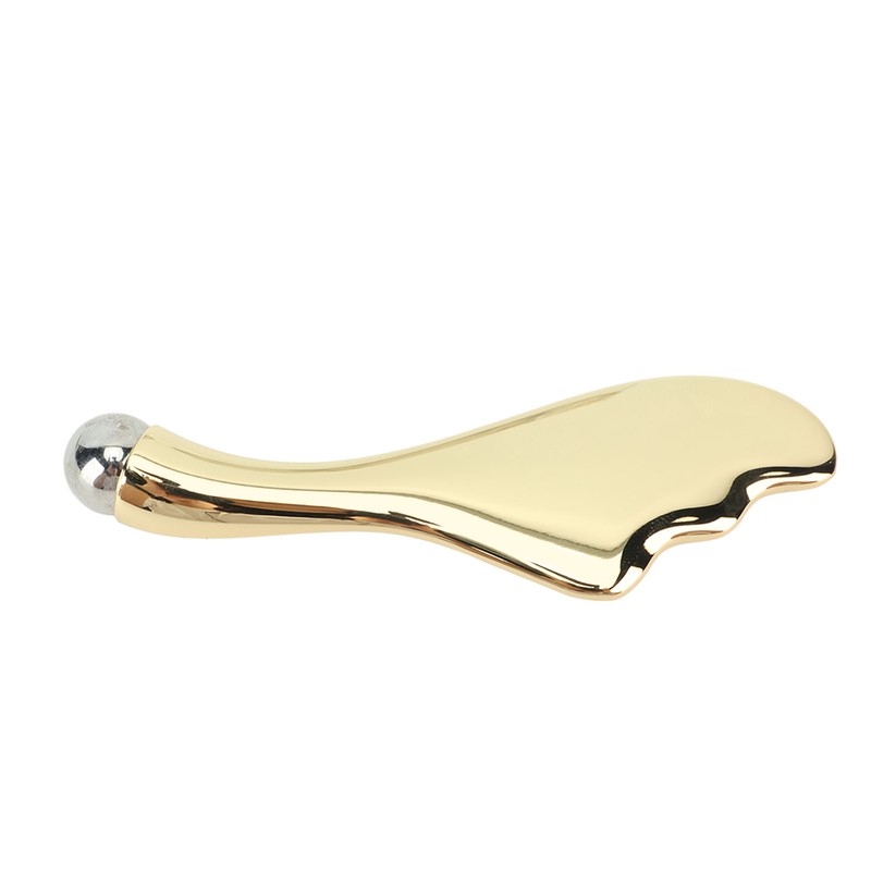 Double Head Eye Cream Applicator Zinc Alloy Ergonomic Magnetic Ball