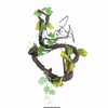 Artificial Reptiles Vine Climber Jungle Forest Bend Branch Terrarium Cage