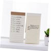 Gadpiparty 4Pcs Portable Craft Paper Memo Pads To Do List