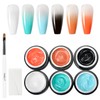 AIMEILI Pat Paint Gel 6 Colours Ombre Gel UV Painting