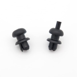 VVO Fasteners Black Plastic Clips Boot Cover Holder Compatible with Some Volkswagen Golf Polo (Pack of 2 Clips)