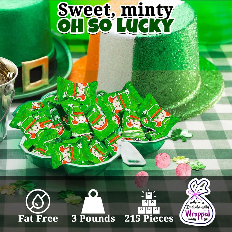 St. Patrick's Day Leprechaun Sweet Cream Buttermints Candy - 108