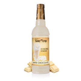 Jordan’s Skinny Syrups | Sugar Free White Chocolate Coffee Syrup | Healthy Flavors with 0 Calories, 0 Sugar, 0 Carbs | 750ml/25.4oz Bottles - Pack of 6