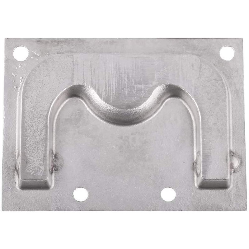 POFET 2pcs 75mm x 55mm Boat Hatch Handle Stainless Steel