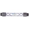 Koflo 1-40C-4-6-2 Clear PVC Schedule 40 Pipe Static Inline Mixer;