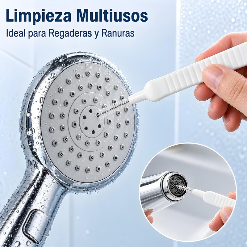 50pcs Cepillo de Limpieza para Cabezal de Ducha,Cepillo para Regadera
