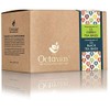 Octavius Teabags Sampler Pack | 6 Assorted Tea Flavors | 3 Black Teas Perfect For Tea & Chai Lovers | 3 Detox Green Teas | Packed In An Elegant Kraft Box | Perfect For Gifting | 50 Enveloped Teabags