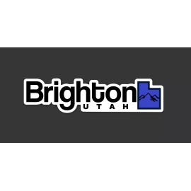 Brighton, Utah Brighton - Utah - Ski Resort Stickers