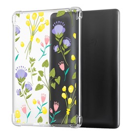 CoBak Clear Case for Kindle Paperwhite - 6.8 Inch Kindle Paperwhite 11th Generation 2021 and Signature Edition (Model No. M2L3EK/ M2L4EK), Lightweight, Scratch-Resistant, Soft (Lilac)