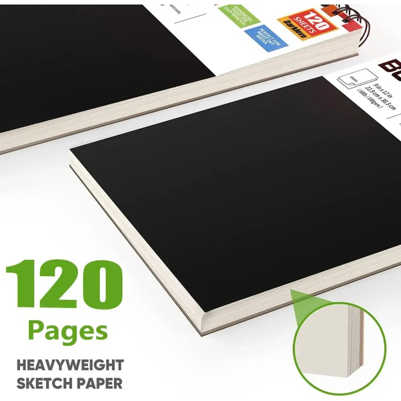 Cuaderno A4 Y Boceto Y Dibujo 120 Páginas Blank Sketchbook
