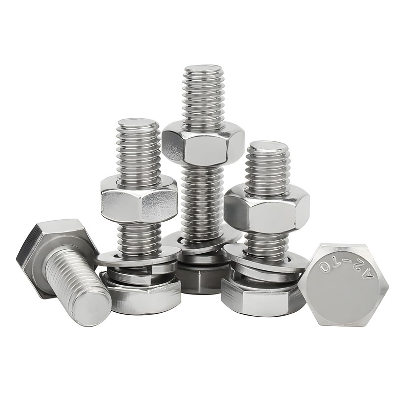 Stainless Steel M8 Hex Bolt Full Thread Hex Screw Bolt