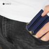 FIONCCI Mini Wallet for Men and Women Genuine Leather with