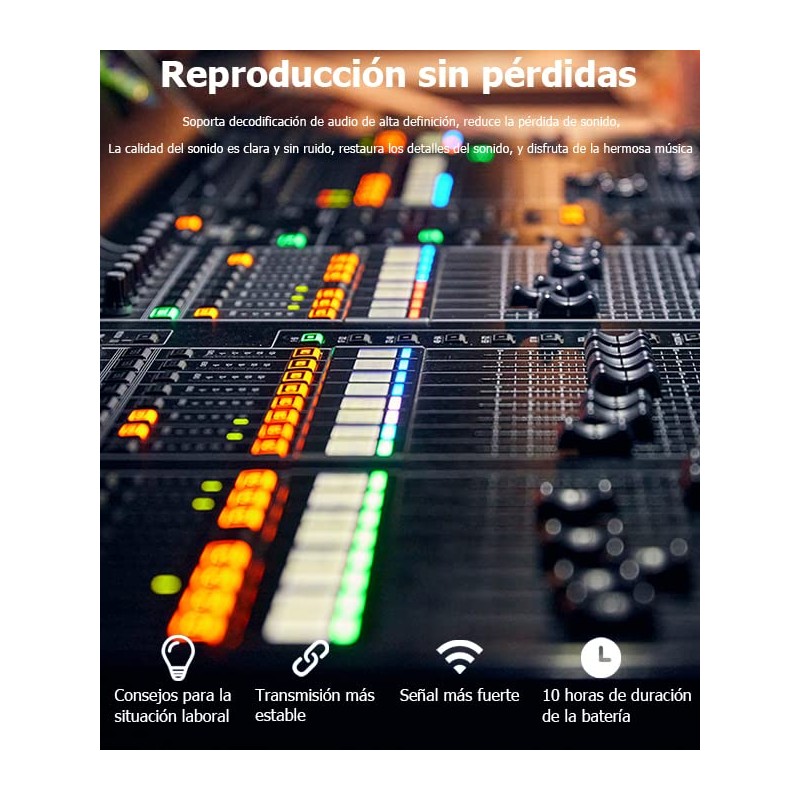 Actualización del adaptador Bluetooth V5.1, adaptador de audio estéreo con