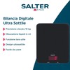 Salter Glass Electronic Digital Kitchen Scale, Black, 10 Kg Capacity