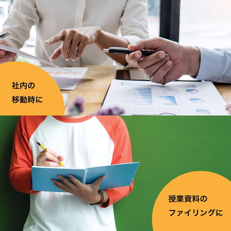 Lihit Lab Carrying Pocket, A4, Beige, F7528-16