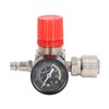Air Compressor Regulator 4 Holes 0 to 180PSI European Air