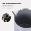 iBasingo 400ml Titanium Tea Maker and 3 Tea Cups Set