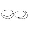 Roneeson Front and Rear Driver and Passenger Side ABS Sensor