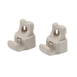 Sun Visor Clip Sun Visor Clip ABS 2pcs Sun Visor Clip 1130993-00-A Left Right Sun Visor Hook Replacement for Model 3 2017-2020