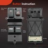 A-Premium Master Power Window Switch Compatible with Honda Accord 2003
