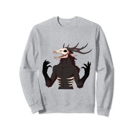 Wendigo Folklore Mythical Creature Cryptid Society Dark Sweatshirt