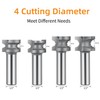 SpeTool Carbide Router Bit 1/2 Shank Compatible with Festool Domino