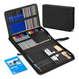 Kit Lpices De Dibujo Y Boceto Con Accesorios Iforu 72pzs                                                                                              