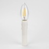 DiCUNO E12 Candle Socket Covers, 4 Inch Candelabra Base, Plastic