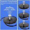 AISITIN 3.5W Solar Water Pump Fountain Eco Friendly Garden Feature