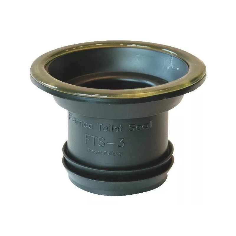 Fernco (1)-Fernco 3" Flexible PVC Wax-Free Stool Gasket Toilet Flange.