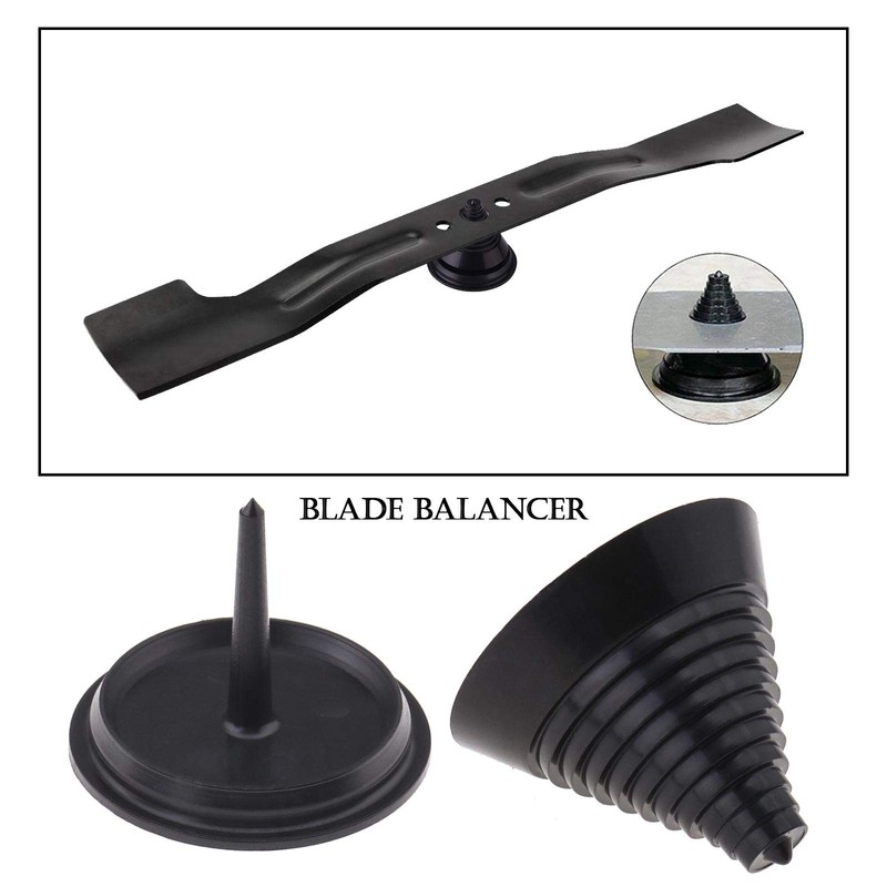 EMSea Rotary File Sharpener with Balancer, for Lawn Mower Rototiller
