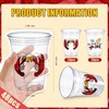 Havawish 48 Pcs Crawfish Plastic Cups Bulk 12 oz Crawfish