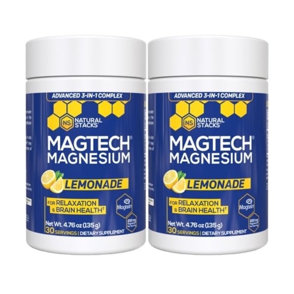 Magtein Magnesium L-Threonate, Glycinate & Taurate - MagTech Magnesium Powder
