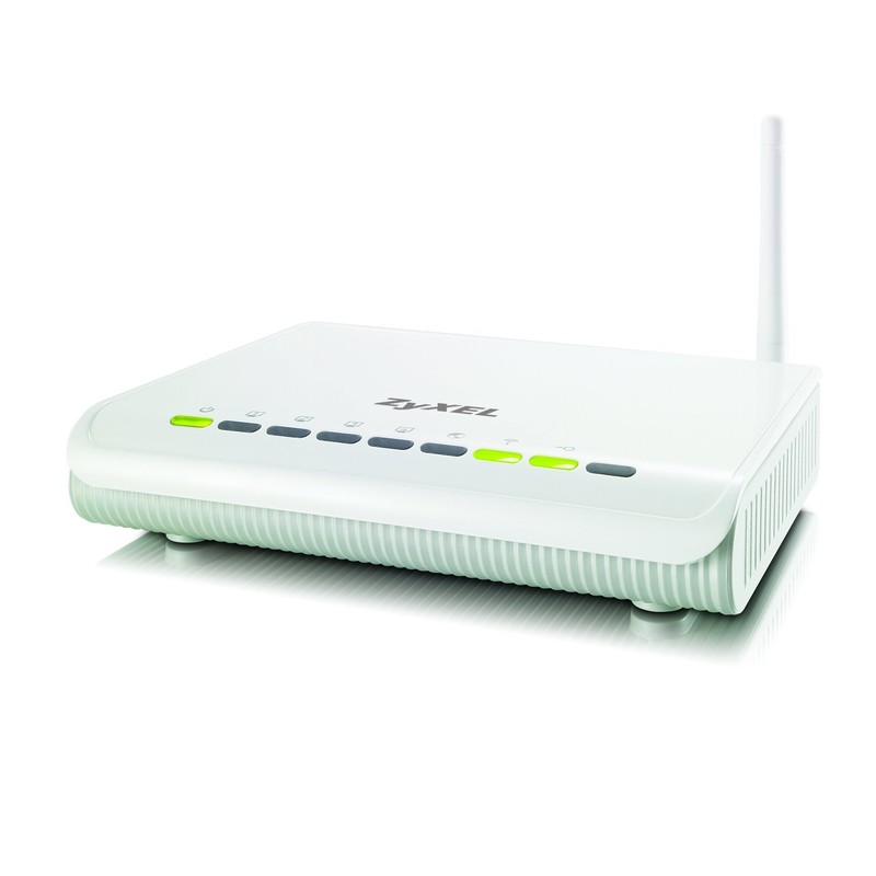 ZyXEL NBG-416N - Wireless Router - 4-Port-Switch