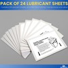 1InTheOffice Paper Shredders Lubricant Sheets 8.5" x 6" Shredder Sharpening