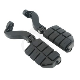 TCMT Anti Vibration Foot Pegs Footrests Mounts Kit Fits For Harley H-D Touring Road King Road Glide Street Glide Electra Glide 1993-2025